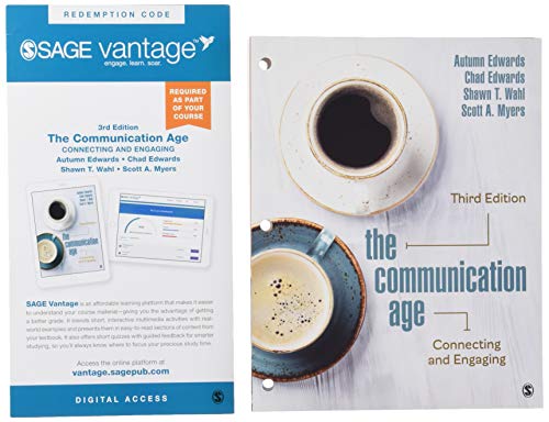 Stock image for BUNDLE: Edwards, The Communication Age 3e (Vantage Shipped Access Card) + Edwards, The Communication Age 3e (Loose-leaf) for sale by HPB-Red