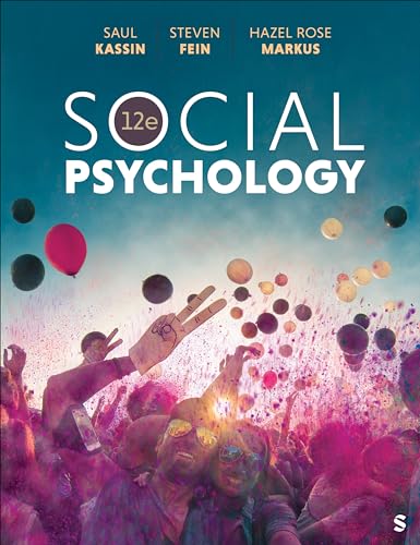 Imagen de archivo de Social Psychology a la venta por GF Books, Inc.