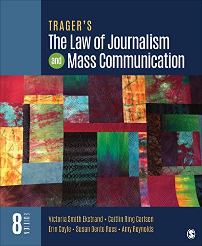 Imagen de archivo de Trager's The Law of Journalism and Mass Communication a la venta por Textbook Brokers