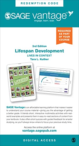 Stock image for Lifespan Development - Vantage Shipped Access Card: Lives in Context Third Edition for sale by A Team Books