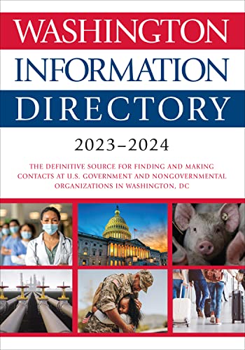Imagen de archivo de Washington Information Directory 2023-2024 a la venta por GreatBookPrices