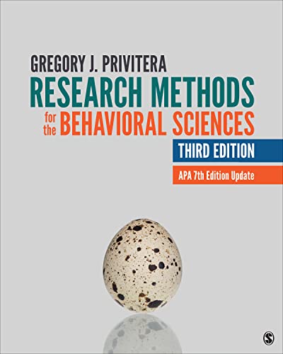 Stock image for Research Methods for the Behavioral Sciences for sale by HPB-Red