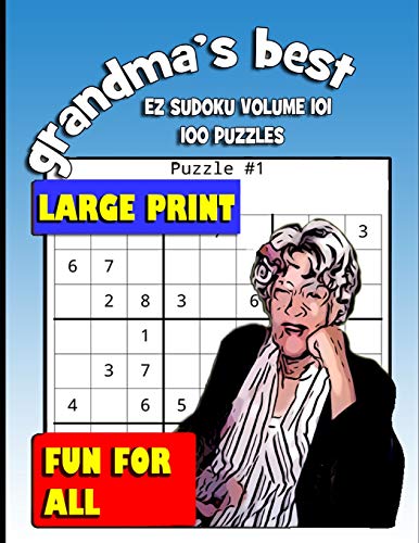 Stock image for Grandma's Best EZ Sudoku: Volume 101 for sale by THE SAINT BOOKSTORE