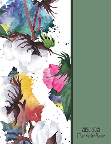 Beispielbild fr 2020 2021 2 Year Monthly Planner: Large 24 Month Planner Organizer: Contact Pages, Vision Boards (doodle pages) Notes & More: January 2020 Through December 2021: Cotton Tree Nature Cover zum Verkauf von Books From California