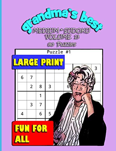 Stock image for GRANDMA'S BEST MEDIUM SUDOKU: VOLUME 13 for sale by Lucky's Textbooks