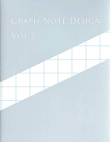 Beispielbild fr Graph Note Design vol.3: 1 Square/Inch,100 Sheets (Large, 8.5 x 11) Graph Paper with one line per inch on letter-sized paper This letter-sized graph paper has one aqua blue line every inch. zum Verkauf von Revaluation Books