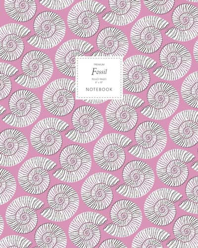 Immagine dell'editore per Fossil Notebook - Ruled Pages - 8x10 - Premium: (Flamingo Pink Edition) Fun notebook 192 ruled/lined pages (8x10 inches / 20.3x25.4 cm / Large Jotter) venduto da Revaluation Books