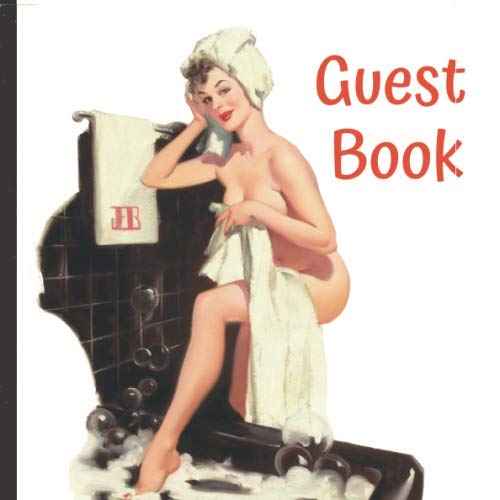 Stock image for Guest Book: 1950s Theme Party Guest Book Includes Gift Tracker and Picture Memory Section (1950s Party Guest Books) for sale by Revaluation Books