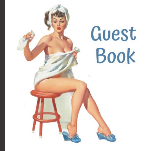 Stock image for Guest Book: 1950s Theme Party Guest Book Includes Gift Tracker and Picture Memory Section (1950s Party Guest Books) for sale by Revaluation Books