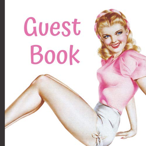 Stock image for Guest Book: 1950s Theme Party Guest Book Includes Gift Tracker and Picture Memory Section (1950s Party Guest Books) for sale by Revaluation Books