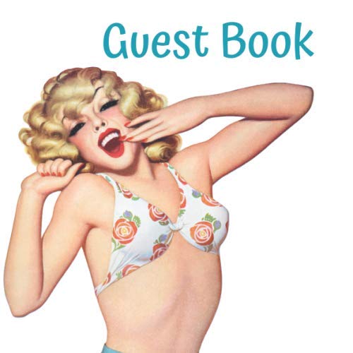 Stock image for Guest Book: 1950s Theme Party Guest Book Includes Gift Tracker and Picture Memory Section (1950s Party Guest Books) for sale by Revaluation Books