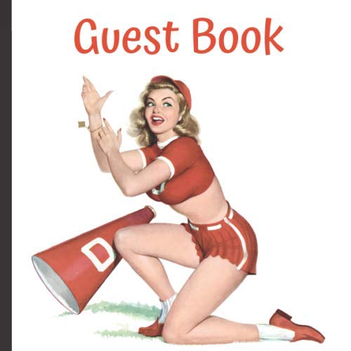 Stock image for Guest Book: 1950s Theme Party Guest Book Includes Gift Tracker and Picture Memory Section (1950s Party Guest Books) for sale by Revaluation Books