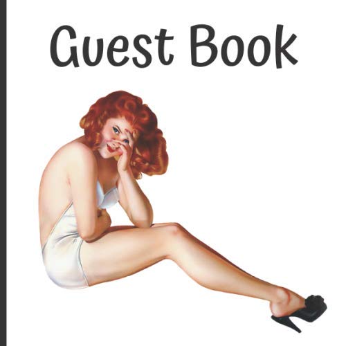 Stock image for Guest Book: 1950s Theme Party Guest Book Includes Gift Tracker and Picture Memory Section (1950s Party Guest Books) for sale by Revaluation Books