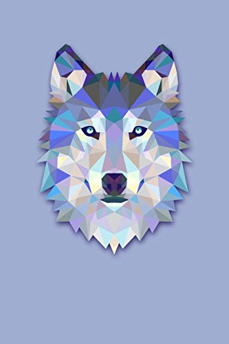 Stock image for Geometric Wolf: Graph Paper Notebook, 6x9 Inch, 120 pages for sale by Lucky's Textbooks