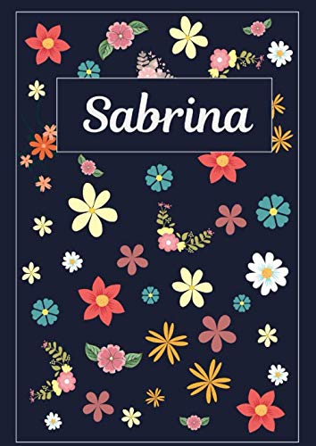 Imagen de archivo de Sabrina: Tagebuch Notizbuch | Punktraster | DIN A4 | Geschenkidee a la venta por Revaluation Books
