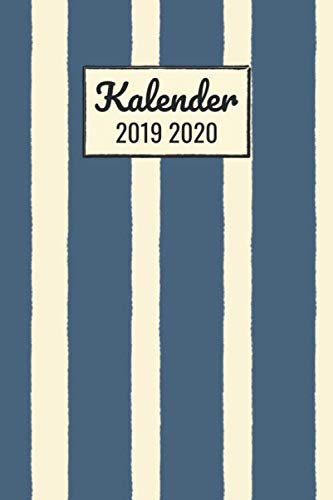 Imagen de archivo de Kalendar 2019 2020: Wochenplaner Von Juli 2019 Bis Dezember 2020 / 1 Woche 1 Seite / Terminplaner Mit Blauem Cover a la venta por Revaluation Books