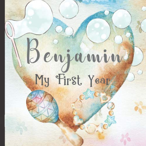 Beispielbild fr Benjamin: Record and Celebrate Your Baby's 1st Year With This Baby Milestone Journal zum Verkauf von Revaluation Books