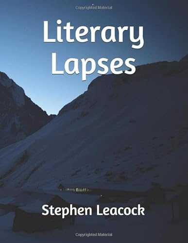 9781073431465: Literary Lapses