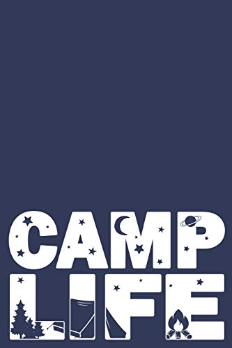 Beispielbild fr Camp Life: Blue Summer Camp Journal Sketchbook | Keepsake For Writing Memories, Drawing, Autographs, and Notes zum Verkauf von BooksRun