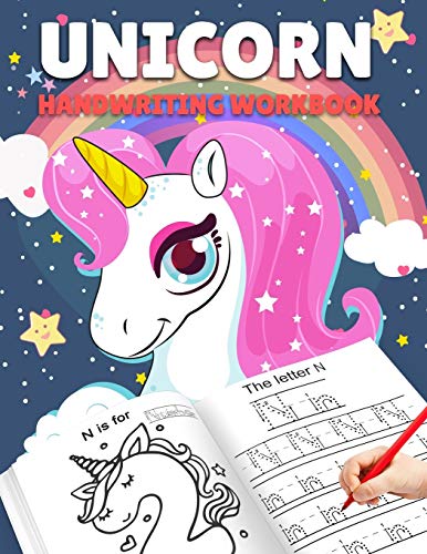 Imagen de archivo de Letter Tracing Books for Kids Ages 3-5: Unicorn Handwriting Practice, Letter Tracing Book for Preschoolers, Handwriting Workbook for Pre K, . Tracing Books for Toddlers (Alphabet Tracing) a la venta por SecondSale