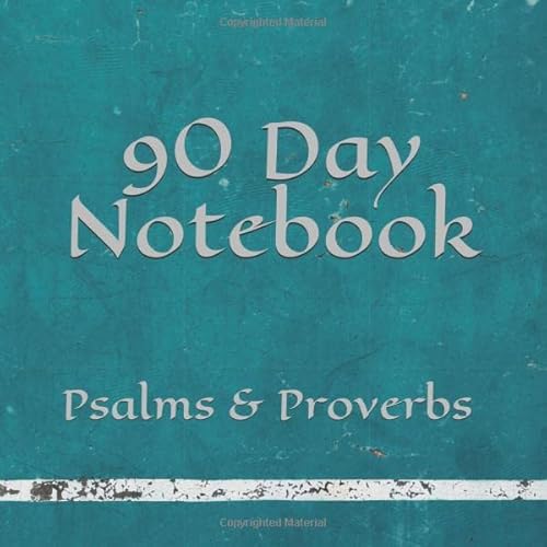 Imagen de archivo de 90 Day Notebook: Psalms and Proverbs a la venta por Revaluation Books