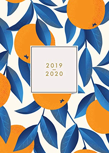 Imagen de archivo de 2019 2020: Agenda 2019-2020 semana vista | Julio 2019 a Diciembre 2020 | Agenda semanal y mensual | diseo hojas de naranjo a la venta por Buchpark