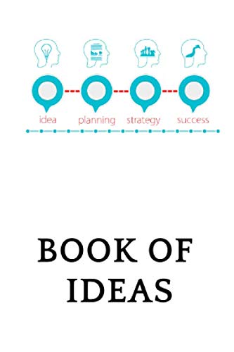 Beispielbild fr Book Of Ideas: Pocket-sized notebooks for ideas, lined, (110 pages, 4  x 6  ) zum Verkauf von Revaluation Books