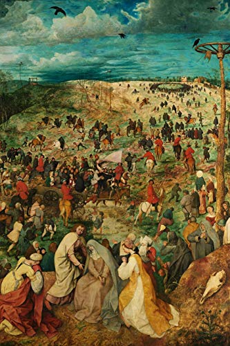 9781074000882: Art Journal: Pieter Bruegel the Elder - The Procession to Calvary - Art Cover College Ruled Notebook | 110 Pages (Pieter Brueghel (Bruegel) the Elder)