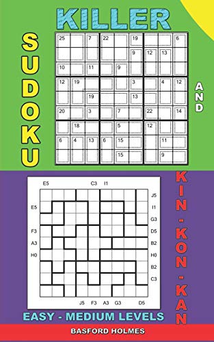 Killer sudoku and Kin-kon-kan hard levels.: Puzzles Sudoku is a book of  challenging levels. (Paperback)