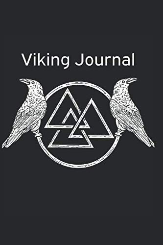 Stock image for Viking Journal: Hugin and Munin the Viking Notebook. Write you own Odin Log book. 100 Lines Pages 6x9 Format for sale by Revaluation Books