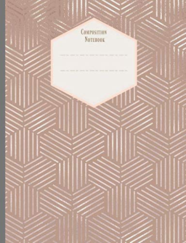 9781074922924: Composition Notebook: Graph paper. Quad Ruled, Squared, Grid, Ideal for students, Design Work, 5x5. Rose Gold