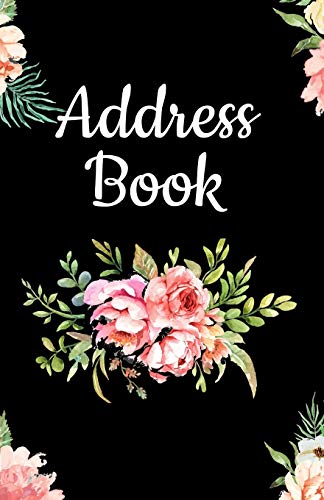 9781075100512: Address Book: Pretty Floral Design, Tabbed in Alphabetical Order, Perfect for Keeping Track of Addresses, Email, Mobile, Work & Home Phone Numbers, Social Media & Birthdays (Vintage Collection)
