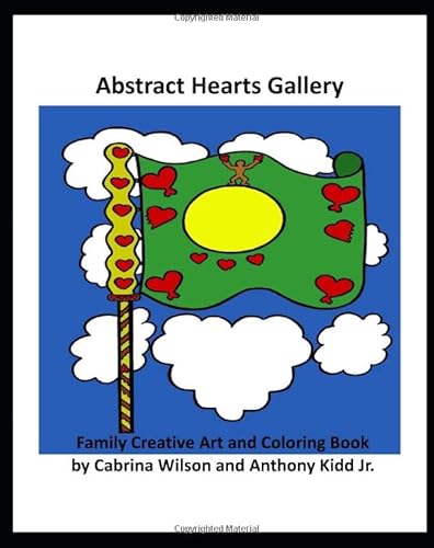 Stock image for Abstract Hearts Gallery: Family Creative Art and Coloring Book for sale by Revaluation Books
