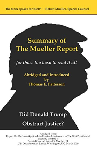 Beispielbild fr Summary of the Mueller Report, for those too busy to read it all zum Verkauf von Wonder Book