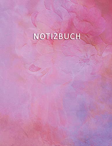 Beispielbild fr Notizbuch: Notebook fr Notizen mit 100 weisse nummerierten Seiten und Inhaltsverzeichnis eleganter Umschlag mit Aquarell-Effekt mit Rosen Gre . Zeichnungen Notizen Erinnerungen zum Verkauf von Revaluation Books