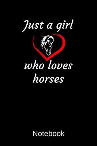 Imagen de archivo de Just A Girl Who Loves Horses Notebook: A5 Kariert, 120 Seiten Notizbuch fr Freunde und Familie Geschenk zum Geburtstag, Weihnachten oder sonstigen Gelegenheiten a la venta por Revaluation Books