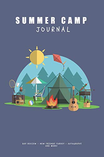 Stock image for SUMMER CAMP Journal | Day review - New Friends Survey - Autographs and more!: FREE DOWNLOADABLE post for sale by Save With Sam