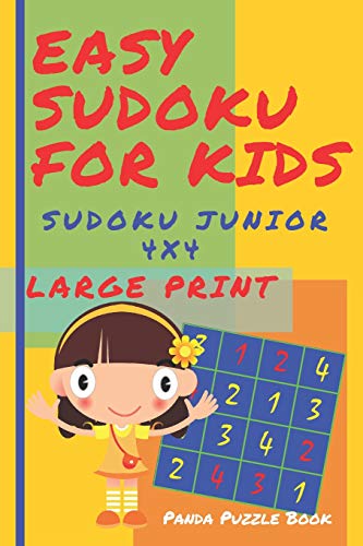 Stock image for Easy Sudoku For Kids - Sudoku Junior 4x4: Logic Games For children - Mind Games For Kids for sale by HPB-Emerald