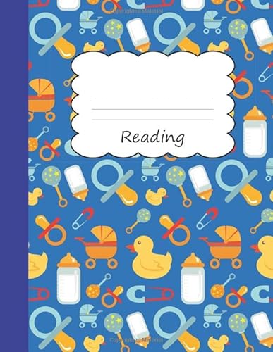 9781076148926: Reading: Primary Composition Book Draw & Write Storybook Paper | Yellow Rubber Duck Theme Handwriting Practice Paper | Illustrate Storytelling Midline ... Pre-K, Kindergarten Grade Teachers & Students