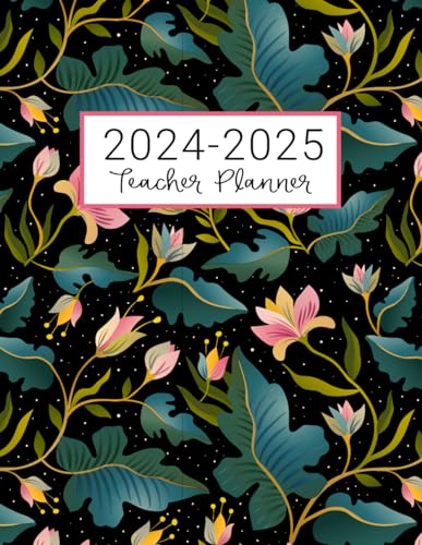 Beispielbild fr Teacher Planner: Lesson Plan for Class Organization | Weekly and Monthly Agenda | Academic Year August - July | Pink Floral Print (2019-2020) zum Verkauf von WorldofBooks