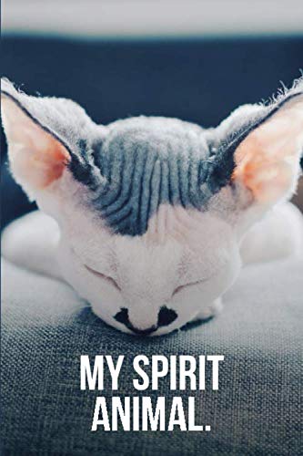 Stock image for My Spirit Animal: Sleepy Devon Rex Cat Journal for sale by Revaluation Books