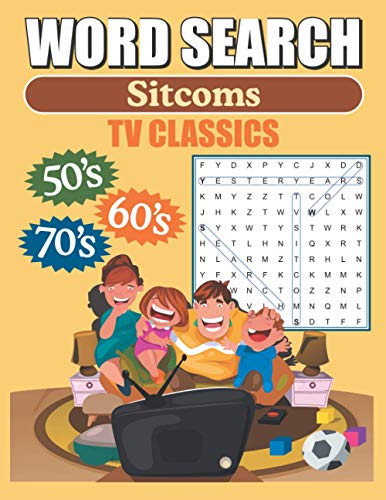 Immagine dell'editore per Word Search Sitcoms TV Classics: Large Print Word Find Puzzles venduto da Revaluation Books