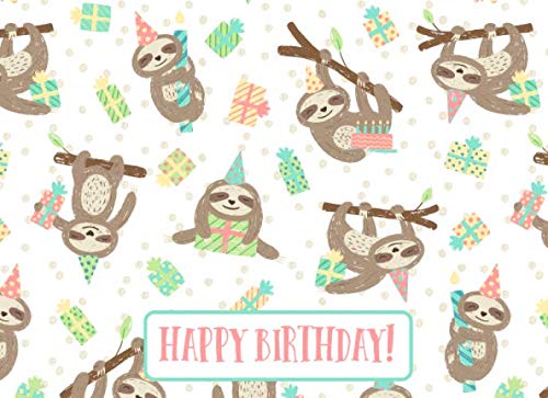 Beispielbild fr Happy Birthday: Sloth Party Guest Book zum Verkauf von Revaluation Books