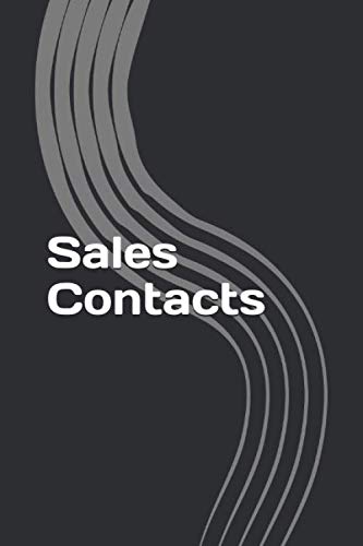 Stock image for Sales Contacts for sale by Revaluation Books