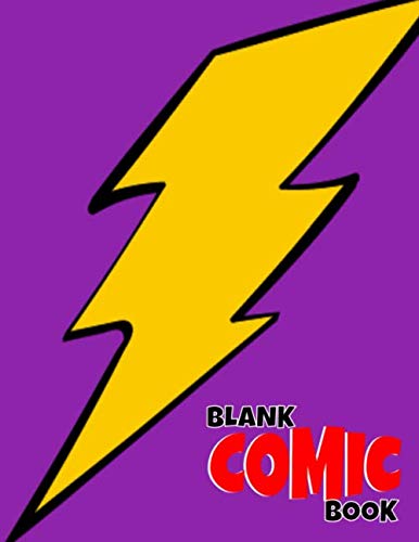 Stock image for Blank Comic Book: Draw Your Own Comics Create Your Own Cartoon Book Journal Sketch Notebook Large Glossy Cover 8.5" x 11 Variety of Templates 120 Pages For Comic Book Drawing for sale by Revaluation Books