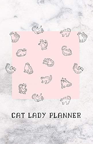 Beispielbild fr CAT LADY PLANNER: Organizer for Cat Lovers | Funny Gift for Women or Men | Undated | Goal Setting | Hourly Time Scheduler | To Do List | Notes | Soft Cover | Small Book 5.5 x 8.5 zum Verkauf von SecondSale