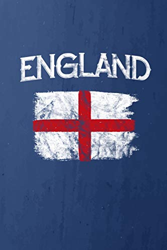 9781077544314: England: English Flag Notebook or Journal. 150 Page Lined Blank Journal Notebook for Journaling, Notes, Ideas, and Thoughts.