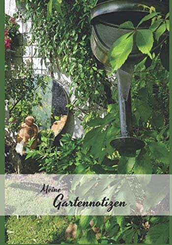 Stock image for Meine Gartennotizen: "Spiegelfrau mit Kanne", 100 Seiten, kariert, Notizheft - Schreibkladde - Ideensammlung - Journal Notebook (Summselbrummsel Edition) for sale by Revaluation Books