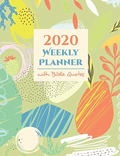 Imagen de archivo de 2020 Weekly Planner & Organizer with Bible Quotes: Large Goal Setting Diary, An Inspirational Gift For Christian Women a la venta por Revaluation Books