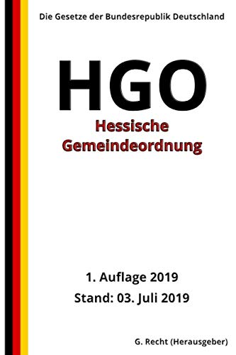 Beispielbild fr Hessische Gemeindeordnung - HGO, 1. Auflage 2019 zum Verkauf von medimops